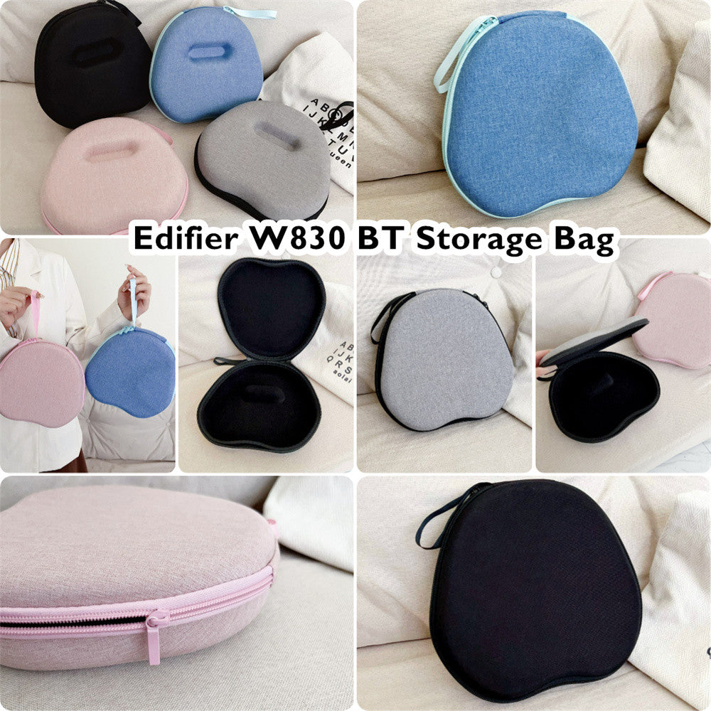 For Edifier W830 BT Headphone Case Headset Earpads Storage Bag Casing Box