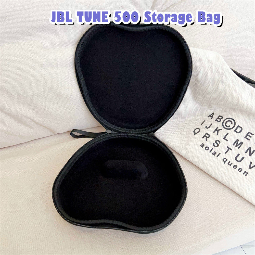 For JBL TUNE 500 Headphone Case Headset Earpads Storage Bag Casing Box