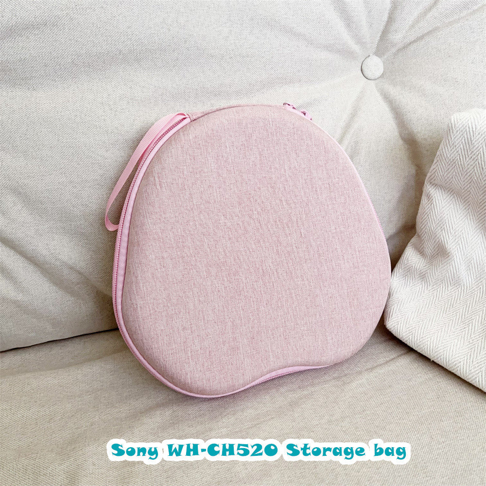 For Sony WH-CH520 Headphone Case Headset Earpads Storage Bag Casing Box