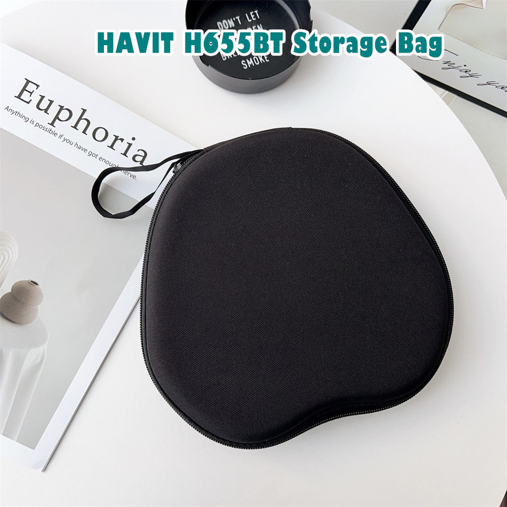 For HAVIT H655BT Headphone Case Headset Earpads Storage Bag Casing Box
