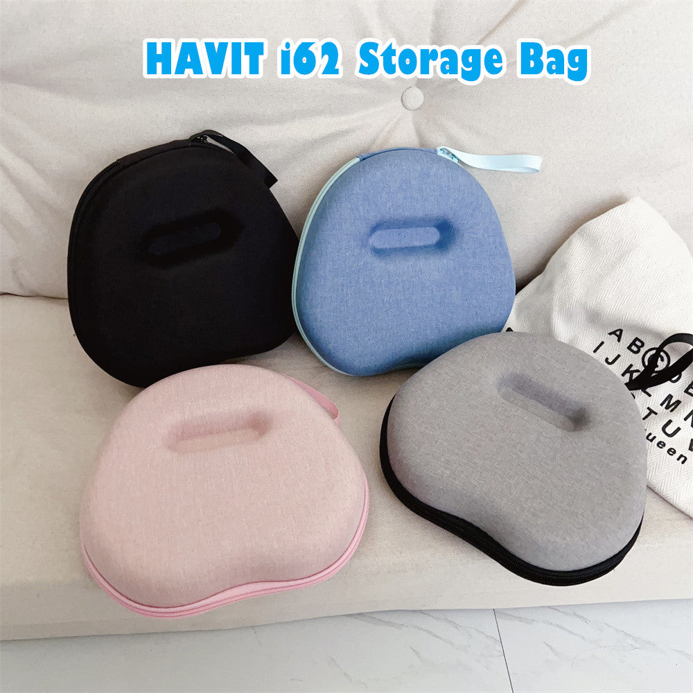 For HAVIT i62 Headphone Case Headset Earpads Storage Bag Casing Box