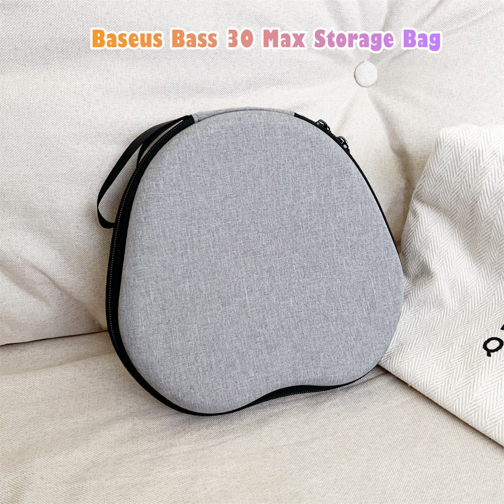 For Baseus Bass 30 Max Headphone Case Headset Earpads Storage Bag Casing Box