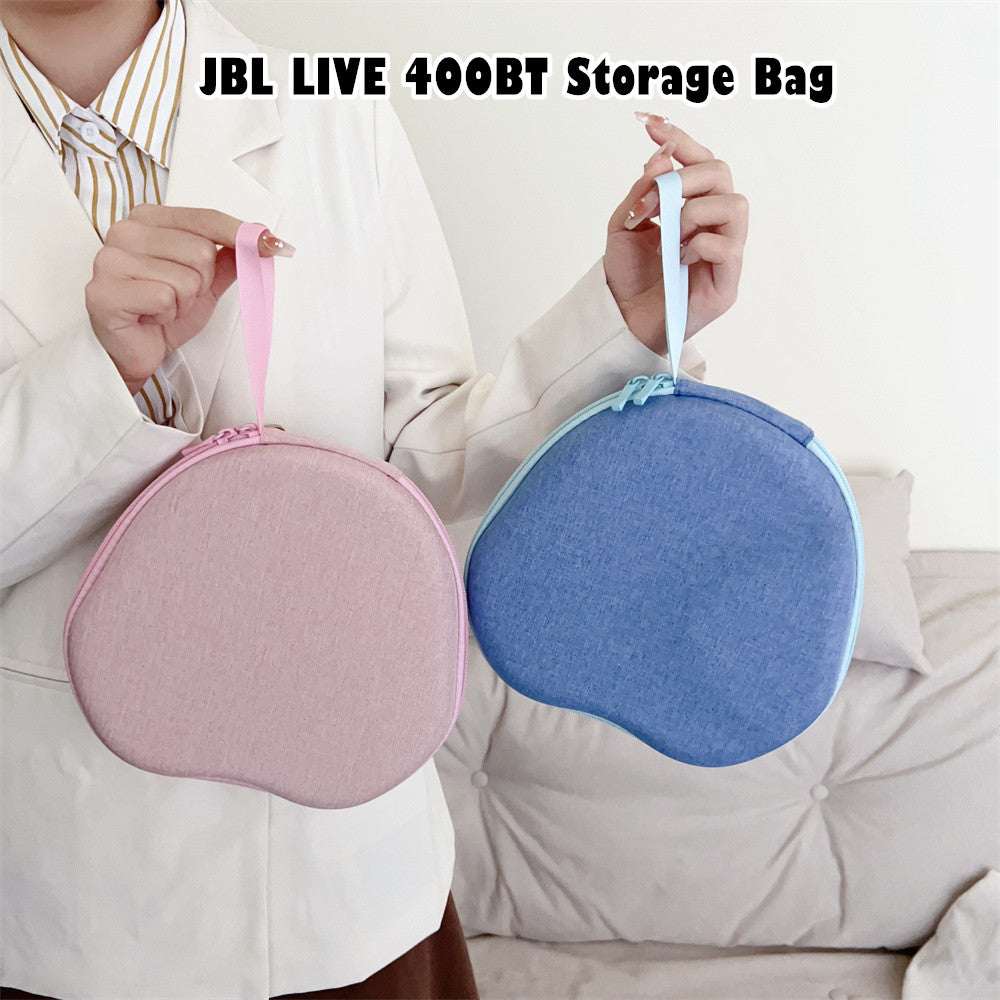 For JBL LIVE 400BT Headphone Case Headset Earpads Storage Bag Casing Box