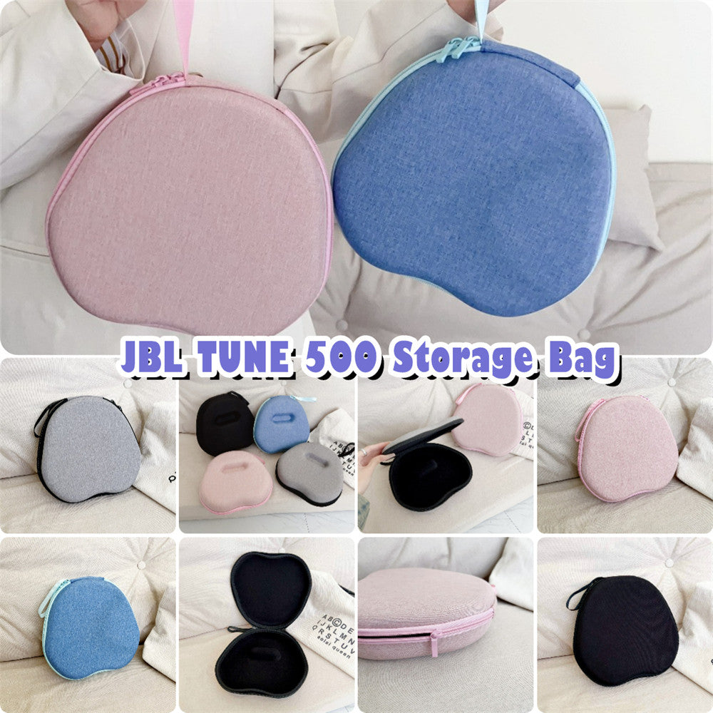 For JBL TUNE 500 Headphone Case Headset Earpads Storage Bag Casing Box