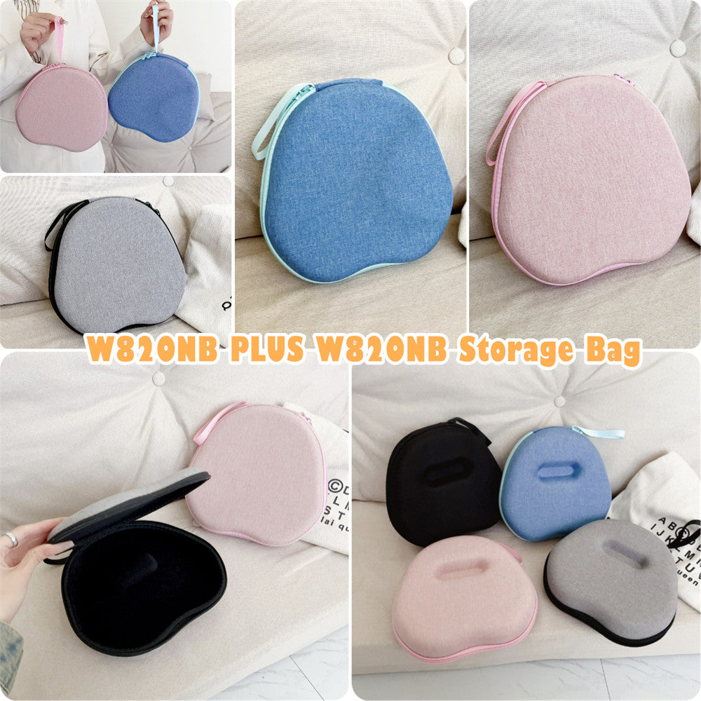 For Edifier W820NB PLUS W820NB Headphone Case Headset Earpads Storage Bag Casing Box