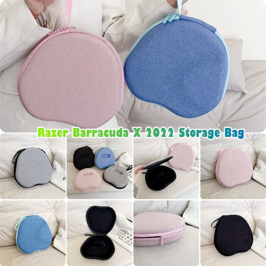 For Razer Barracuda X 2022 Headphone Case Headset Earpads Storage Bag Casing Box