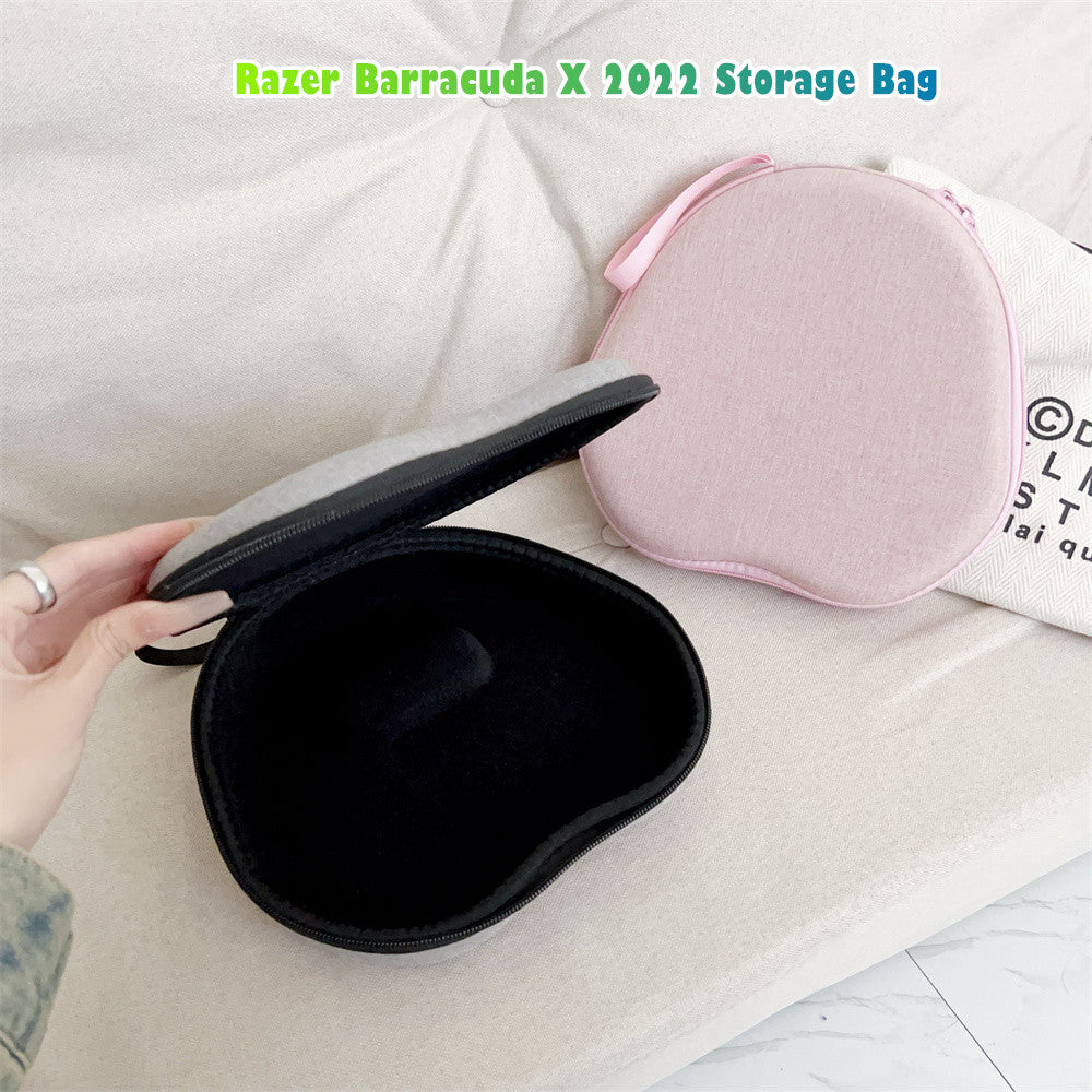 For Razer Barracuda X 2022 Headphone Case Headset Earpads Storage Bag Casing Box