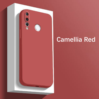 For Huawei P20 Pro Cover Drop and wear resistant Silicone Full Case Classic Simple Solid Color Phone Case Cover