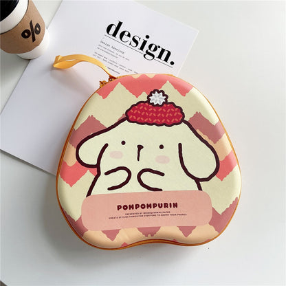 For TONEMAC E96 Headphone Case Cartoon Creative Patterns Headset Earpads Storage Bag Casing Box