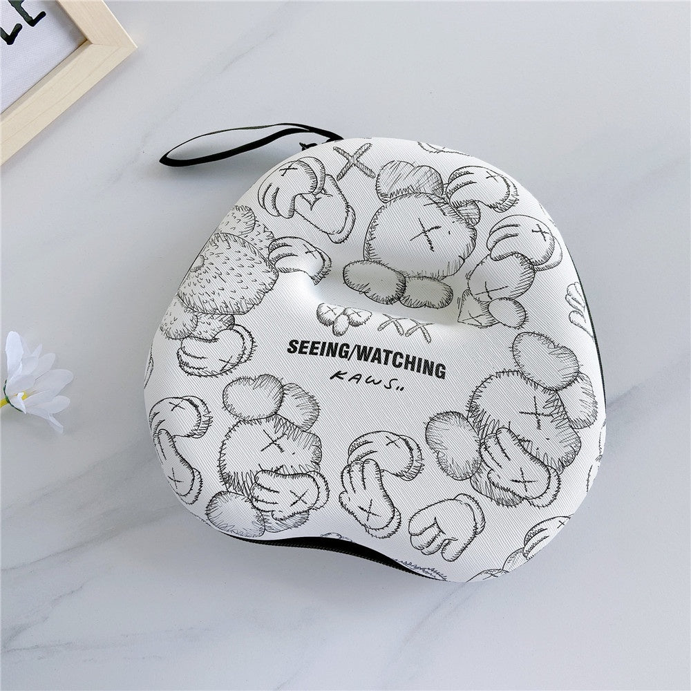 For TONEMAC E96 Headphone Case Cartoon Creative Patterns Headset Earpads Storage Bag Casing Box