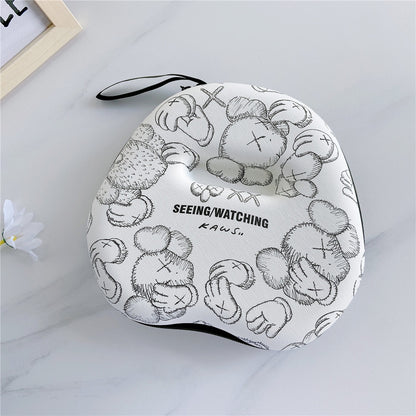 For Technics A800 Headphone Case Cartoon Creative Patterns Headset Earpads Storage Bag Casing Box