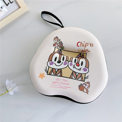 For TONEMAC E96 Headphone Case Cartoon Creative Patterns Headset Earpads Storage Bag Casing Box