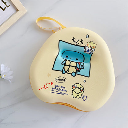 For TONEMAC E96 Headphone Case Cartoon Creative Patterns Headset Earpads Storage Bag Casing Box