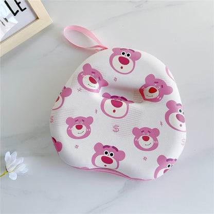 For Acer OHR205 Headphone Case Cartoon Creative Patterns Headset Earpads Storage Bag Casing Box