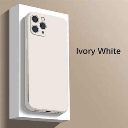 For IPhone 14 Pro Max Cover Drop and wear resistant Silicone Full Case Classic Simple Solid Color Phone Case Cover