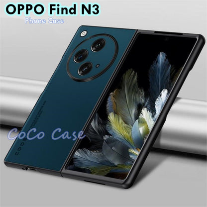 For OPPO Find N3 Cover Silicone Professional Full Case Classic Simple Solid Color Phone Case Cover sweatproof