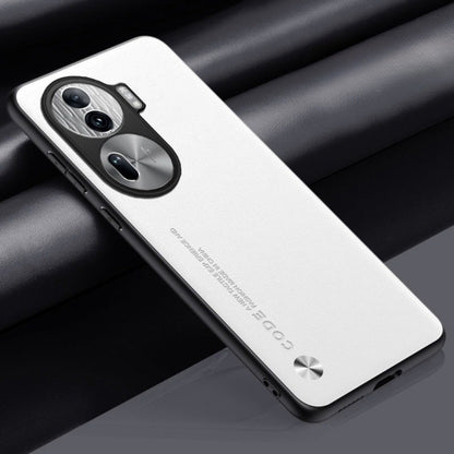 For OPPO Reno 11 Pro Cover Silicone Professional Full Case Classic Simple Solid Color Phone Case Cover sweatproof