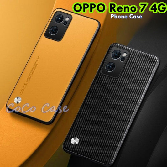 For OPPO Reno 7 4G Cover Silicone Professional Full Case Classic Simple Solid Color Phone Case Cover sweatproof