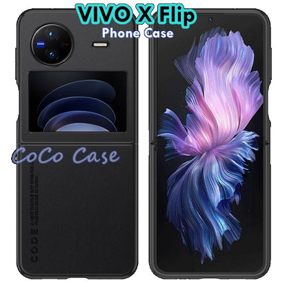 For VIVO X Flip Cover Silicone Professional Full Case Classic Simple Solid Color Phone Case Cover sweatproof