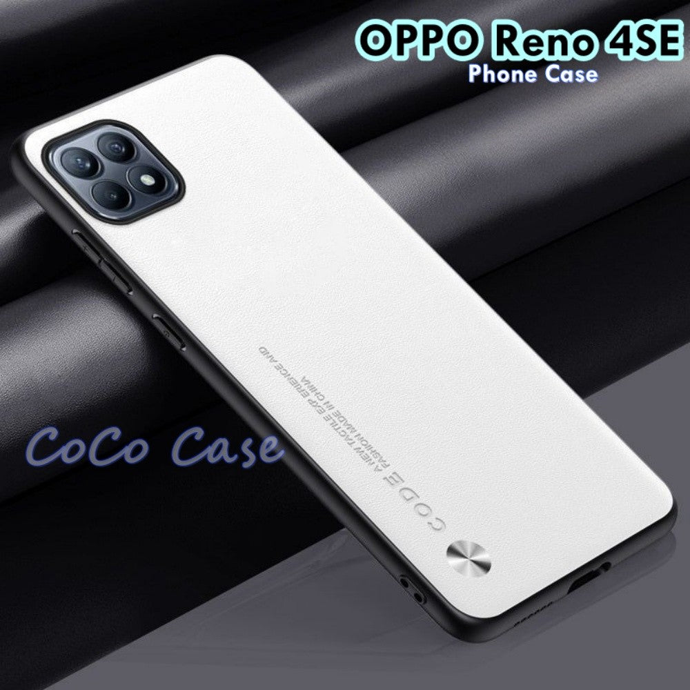 For OPPO Reno 4SE Cover Silicone Professional Full Case Classic Simple Solid Color Phone Case Cover sweatproof