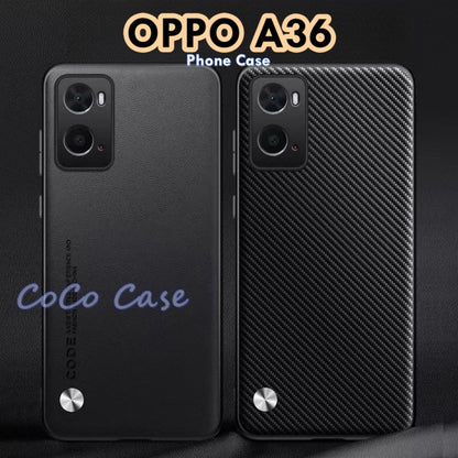 For OPPO A36 Cover Silicone Professional Full Case Classic Simple Solid Color Phone Case Cover sweatproof