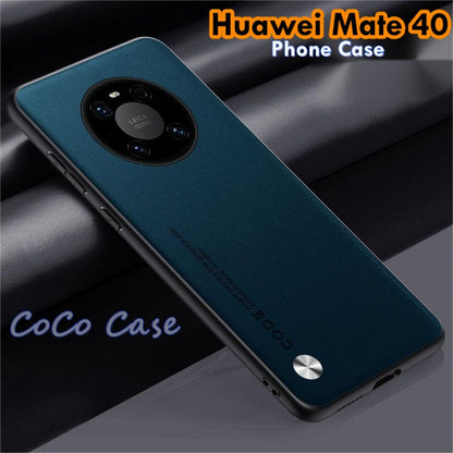 For Huawei Mate 40 Cover Silicone Professional Full Case Classic Simple Solid Color Phone Case Cover sweatproof