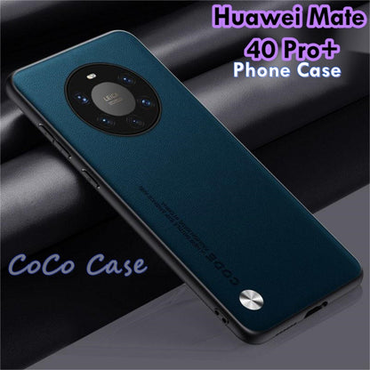 For Huawei Mate 40 Pro+ Cover Silicone Professional Full Case Classic Simple Solid Color Phone Case Cover sweatproof