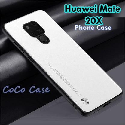 For Huawei Mate 20X Cover Silicone Professional Full Case Classic Simple Solid Color Phone Case Cover sweatproof