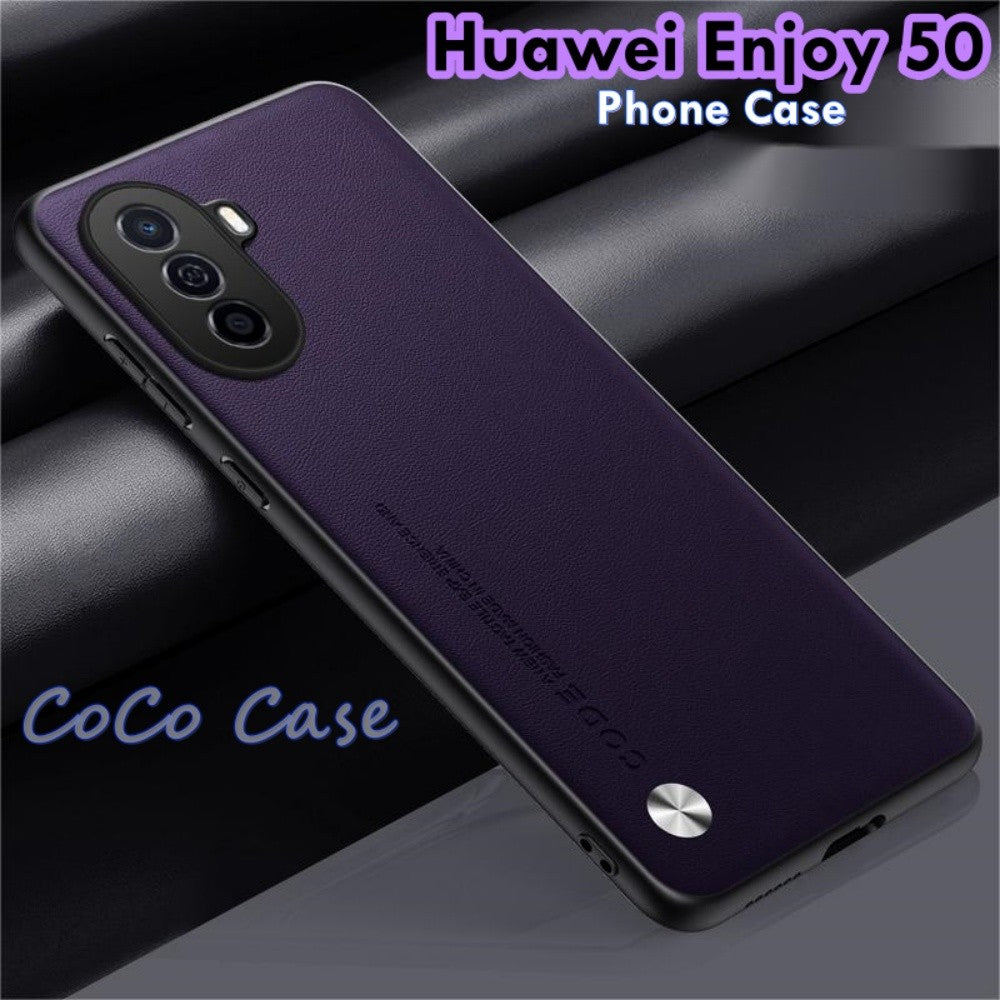 For Huawei Enjoy 50 Cover Silicone Professional Full Case Classic Simple Solid Color Phone Case Cover sweatproof