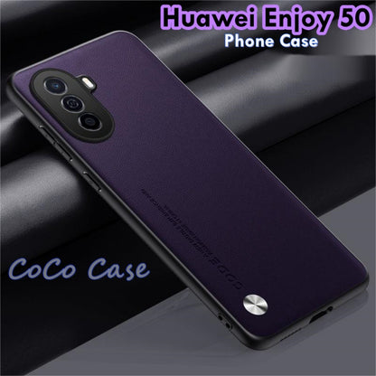 For Huawei Enjoy 50 Cover Silicone Professional Full Case Classic Simple Solid Color Phone Case Cover sweatproof