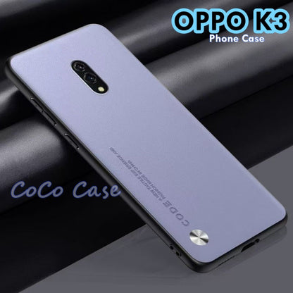 For OPPO K3 Cover Silicone Professional Full Case Classic Simple Solid Color Phone Case Cover sweatproof