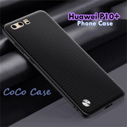 For Huawei P10+ Cover Silicone Professional Full Case Classic Simple Solid Color Phone Case Cover sweatproof