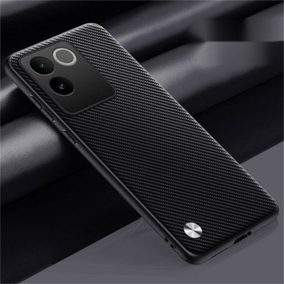 For VIVO S17E Cover Silicone Professional Full Case Classic Simple Solid Color Phone Case Cover sweatproof