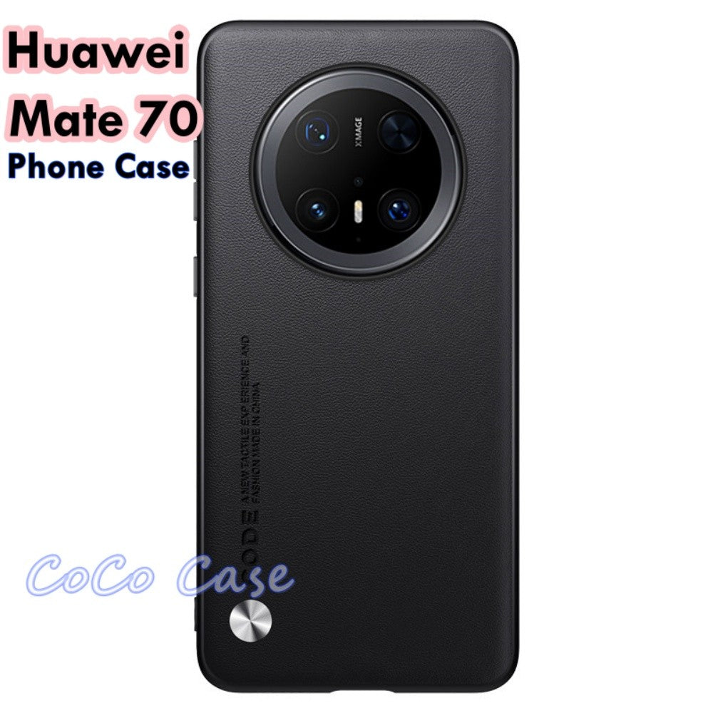 For Huawei Mate 70 Cover Silicone Professional Full Case Classic Simple Solid Color Phone Case Cover sweatproof