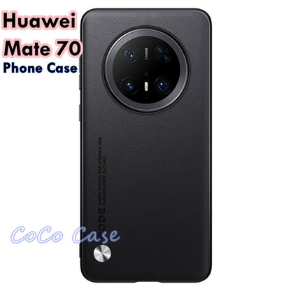 For Huawei Mate 70 Cover Silicone Professional Full Case Classic Simple Solid Color Phone Case Cover sweatproof