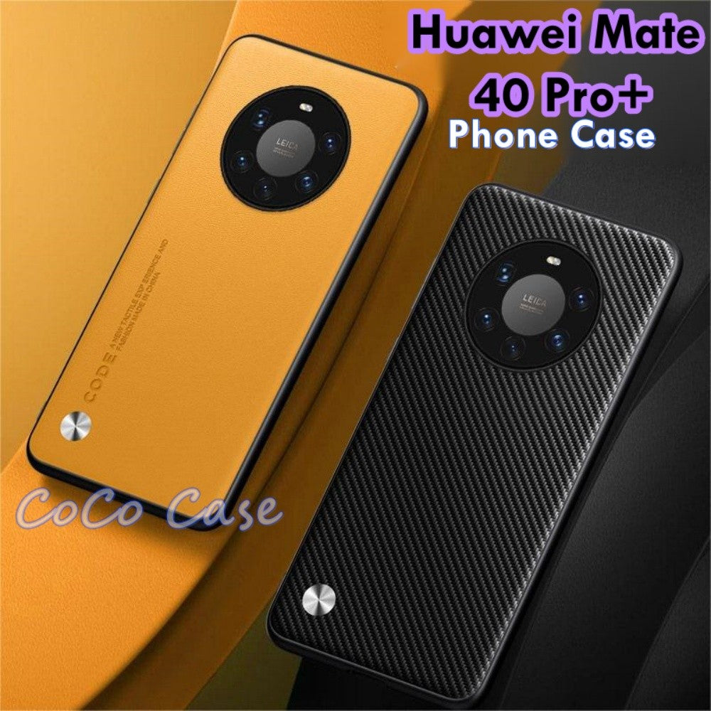 For Huawei Mate 40 Pro+ Cover Silicone Professional Full Case Classic Simple Solid Color Phone Case Cover sweatproof