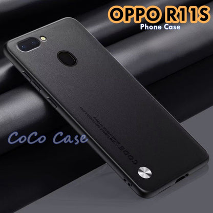 For OPPO R11S Cover Silicone Professional Full Case Classic Simple Solid Color Phone Case Cover sweatproof