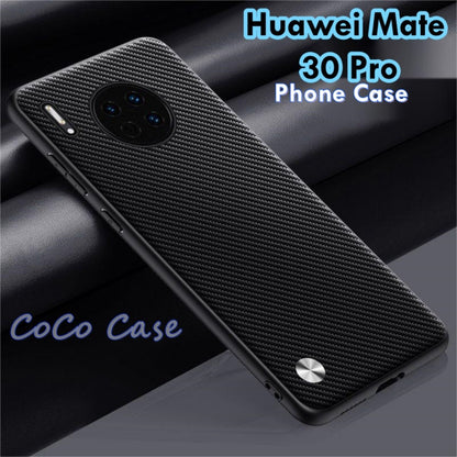For Huawei Mate 30 Pro Cover Silicone Professional Full Case Classic Simple Solid Color Phone Case Cover sweatproof