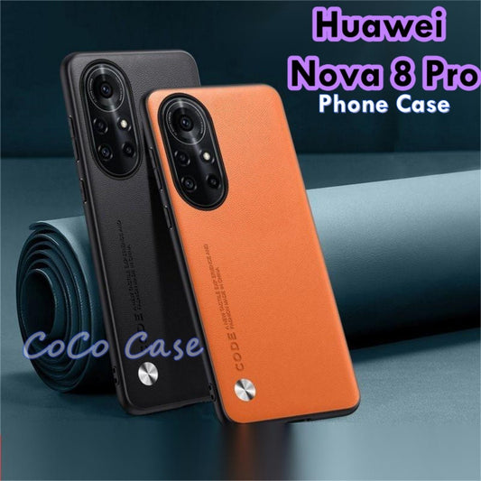 For Huawei Nova 8 Pro Cover Silicone Professional Full Case Classic Simple Solid Color Phone Case Cover sweatproof