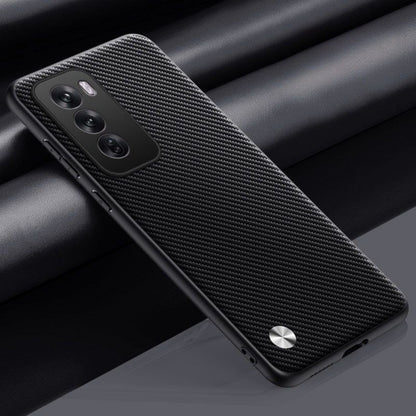 For OPPO Reno 12 5G Cover Silicone Professional Full Case Classic Simple Solid Color Phone Case Cover sweatproof