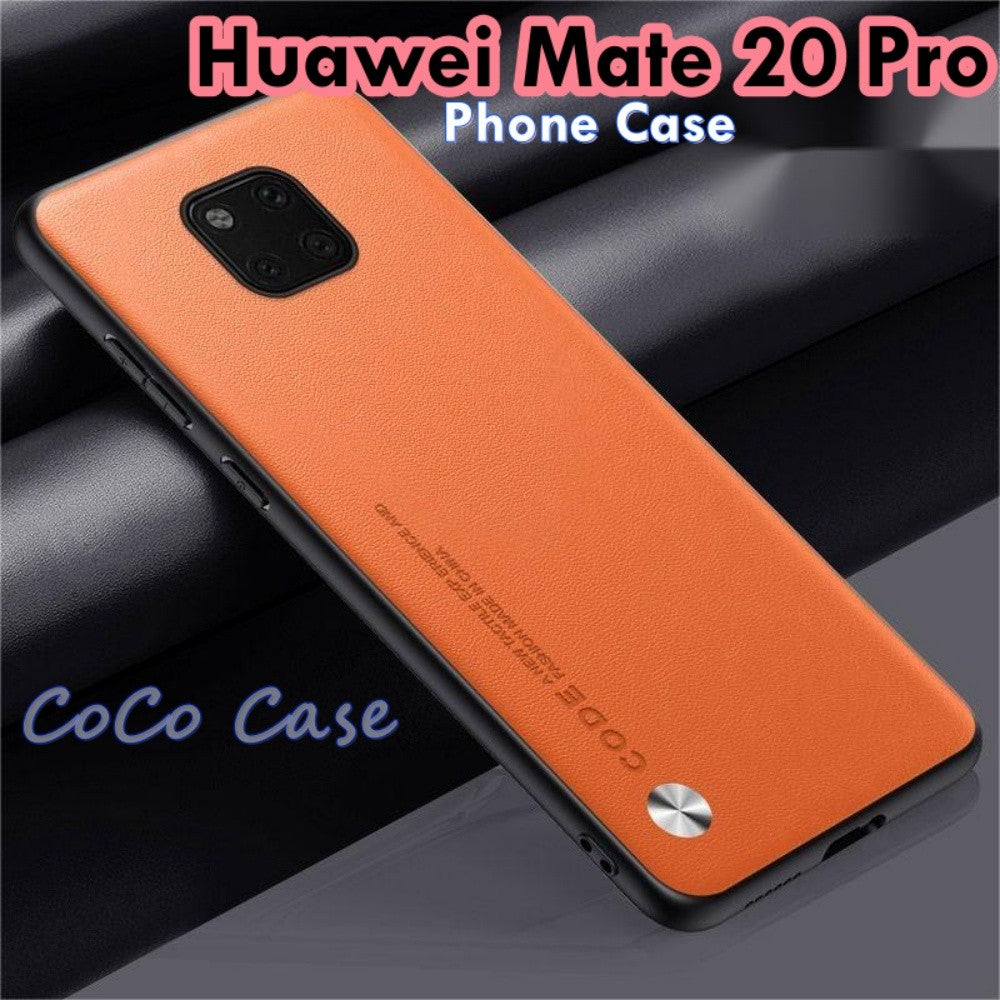 For Huawei Mate 20 Pro Cover Silicone Professional Full Case Classic Simple Solid Color Phone Case Cover sweatproof