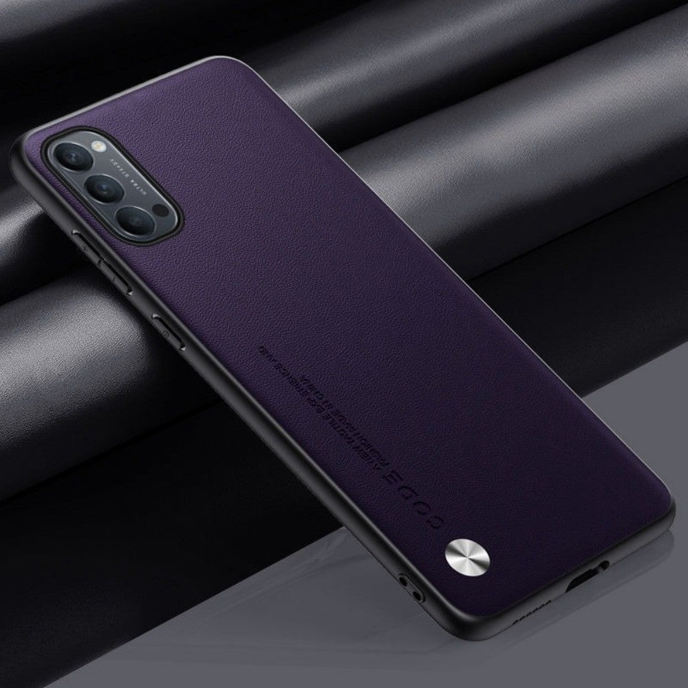 For OPPO Reno 4 4G Cover Silicone Professional Full Case Classic Simple Solid Color Phone Case Cover sweatproof