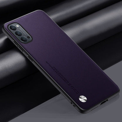 For OPPO Reno 4 4G Cover Silicone Professional Full Case Classic Simple Solid Color Phone Case Cover sweatproof
