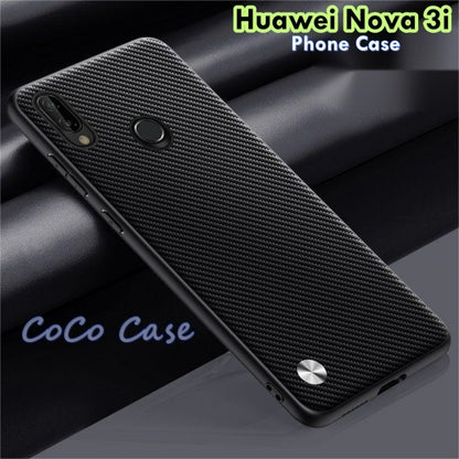 For Huawei Nova 3i Cover Silicone Professional Full Case Classic Simple Solid Color Phone Case Cover sweatproof