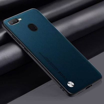 For OPPO A7 Cover Silicone Professional Full Case Classic Simple Solid Color Phone Case Cover sweatproof