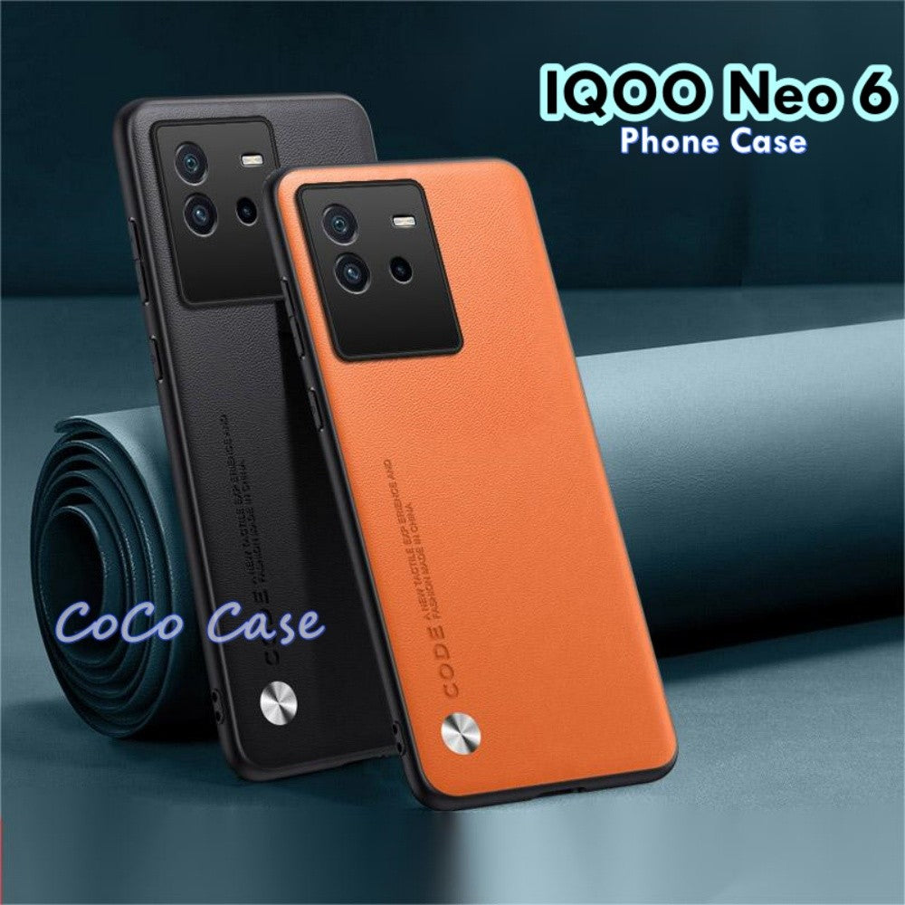 For IQOO Neo 6 Cover Silicone Professional Full Case Classic Simple Solid Color Phone Case Cover sweatproof