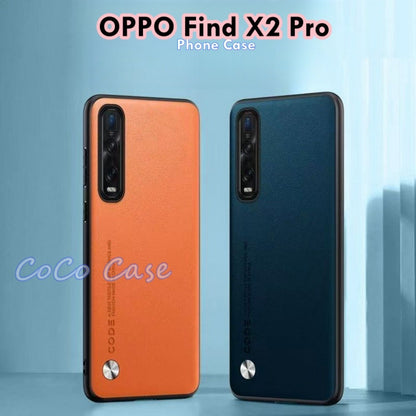 For OPPO Find X2 Pro Cover Silicone Professional Full Case Classic Simple Solid Color Phone Case Cover sweatproof