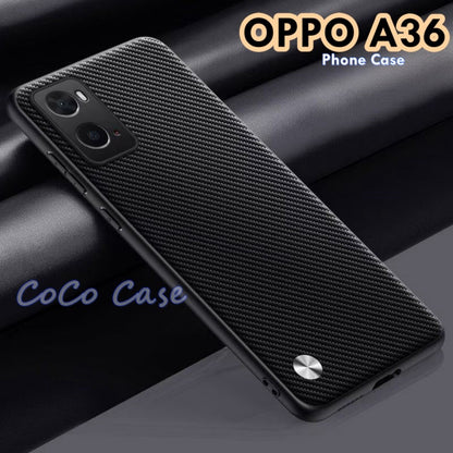 For OPPO A36 Cover Silicone Professional Full Case Classic Simple Solid Color Phone Case Cover sweatproof
