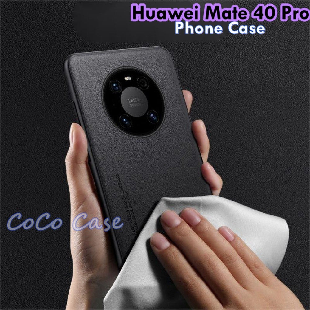 For Huawei Mate 40 Pro Cover Silicone Professional Full Case Classic Simple Solid Color Phone Case Cover sweatproof