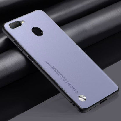 For OPPO A7 Cover Silicone Professional Full Case Classic Simple Solid Color Phone Case Cover sweatproof